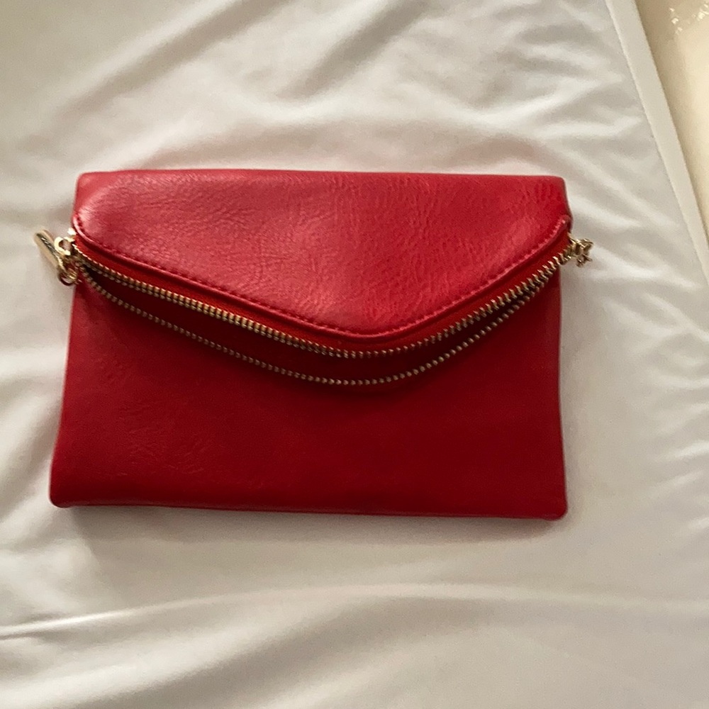 Cute red clutch